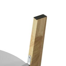 SoBuy Nesting Coffee Table Set - White & Natural Wood - thumbnail 4