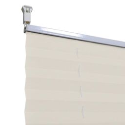 Berkfield Home Plisse Blind 40x200cm Creme in Cream - Size: 40x200 cm - thumbnail 6