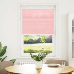 Berkfield Home Pleated Blind Pink 80x100 cm Fabric Width 79.4 cm Polyester - thumbnail 2