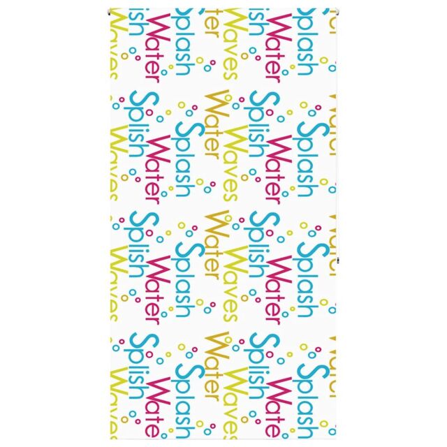 Berkfield Home Shower Roller Blind 140x240 cm Fabric Width 136 cm in Black - image 1