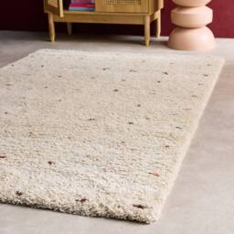sweeek Rug With Small Colourful Polka Dots in Cream - Size: 120 cm x 170 cm - thumbnail 6
