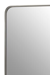 Orsina Candi Cindy Gold Finish Squared Wall Mirror in Black - thumbnail 3