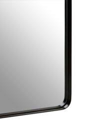 Orsina Candi Cindy Gold Finish Squared Wall Mirror in Black - thumbnail 4