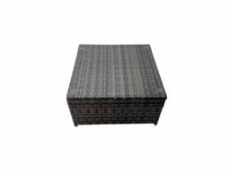 Fimous Garden Furniture Sofa Set with2 Small Stools 2 Chair Side Table in Dark Grey - thumbnail 2