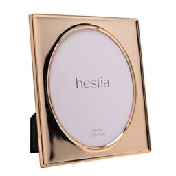 Hestia Gold Tone Steel Photo Frame - thumbnail 1