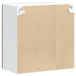 Berkfield Home Kitchen Wall Cabinet with Glass Door Lucca Brown Oak Engineered Wood - thumbnail 9