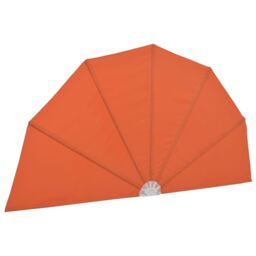 Berkfield Home Collapsible Terrace Side Awning Terracotta 200 cm in Brown - thumbnail 5