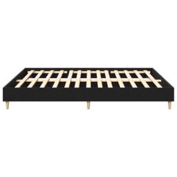 Berkfield Home Bed Frame Black Oak 180x200 cm Engineered Wood - thumbnail 6