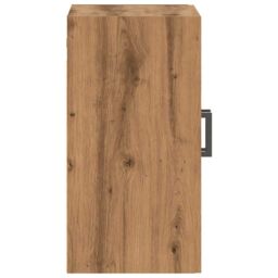 Berkfield Home Wall Cabinet Artisan Oak 60x31x60 cm Engineered Wood in Brown - Size: 60 x 31 x 60 cm - thumbnail 5
