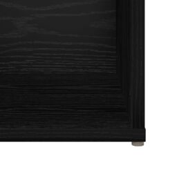 Berkfield Home with Shelf with Storage 2 pcs Black oak 72 x 35 x 36.5 cm Engineered wood - thumbnail 7