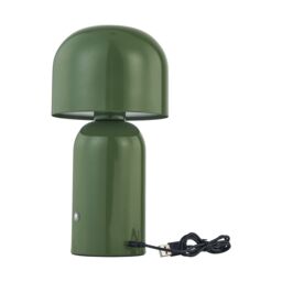 First Choice Lighting Christina - Sage Green LED Rechargeable Touch Table Lamps Twin Pack - thumbnail 4