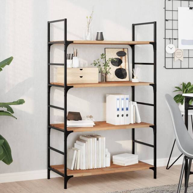 Berkfield Home Floating Shelves 3 pcs 80x40x2 cm Oil Finished Solid Wood Acacia in Brown - Size: 80 x 40 x 2 cm - image 1