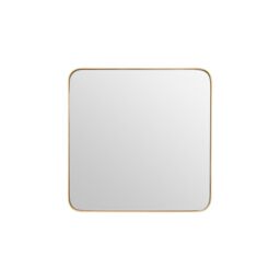 Orsina Tia Small Gold Finish Square Wall Mirror - thumbnail 1