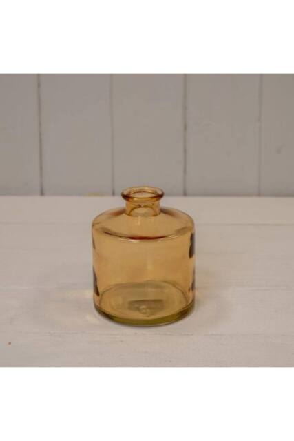 KDMD Cognac Squat Glass Bottle in Orange - image 1