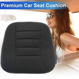 SPETLEK Car Seat Cushion Driver Seat Pillow Comfort Driving Support Pad in Black - Size: 120 cm x 135 cm - thumbnail 6