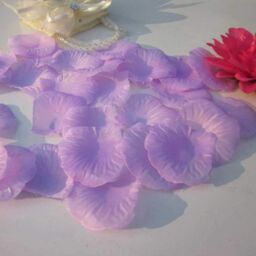 Shatchi 2000pcs Light Purple Silk Rose Petals Wedding Mothers Day Wedding Confetti Anniversary Table Decorations - thumbnail 5