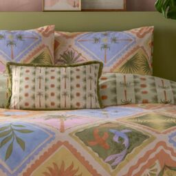 Furn Florala Printed Duvet Cover Set - Size: King - thumbnail 3