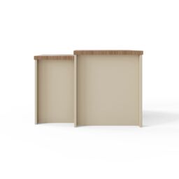 GFW Lancaster Nesting Tables in Cream - thumbnail 6