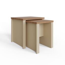 GFW Lancaster Nesting Tables in Cream - thumbnail 3