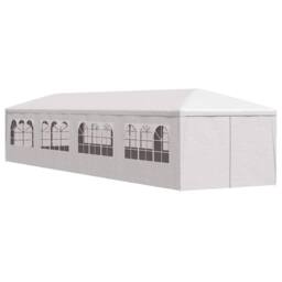 Berkfield Home Decorative Garden Marquee 3x12 m White