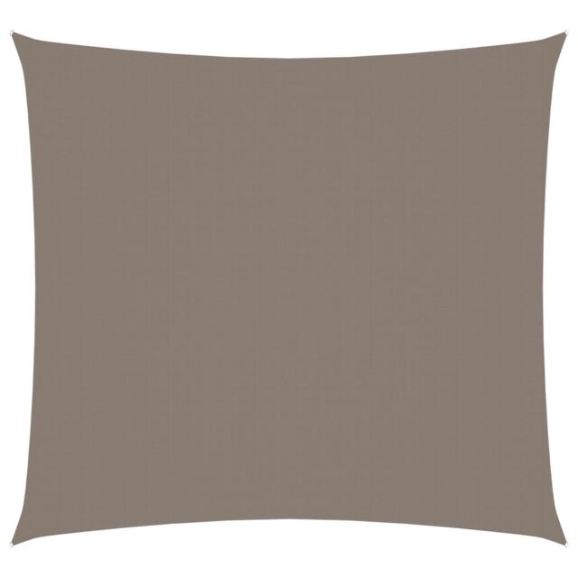 Berkfield Home Sunshade Sail Oxford Fabric Square 7x7 m Taupe in Beige - image 1