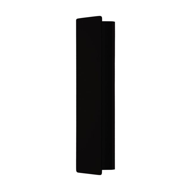 Loops Wall Light Colour Black Aluminium Steel Enclosure Bulb LED 12W Included - image 1