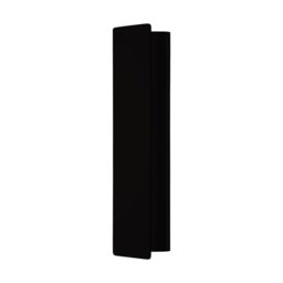 Loops Wall Light Colour Black Aluminium Steel Enclosure Bulb LED 12W Included