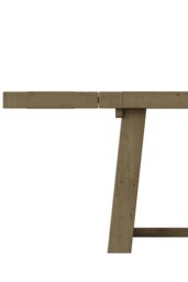 FWStyle Exquisite Solid Reclaimed Pine Extension Leaf in Brown - thumbnail 2
