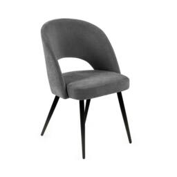 Cheshire Elowen Elegant Onyx Dining Chairs - Set of 2 in Dark Grey - thumbnail 2