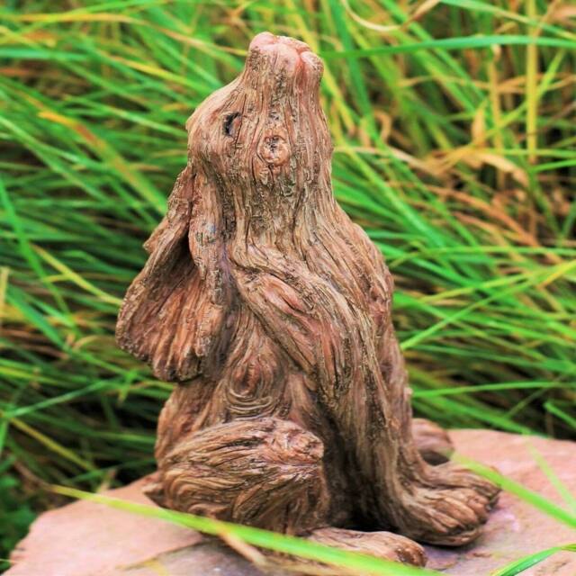 Havendro Large Wild Hare Garden Ornament Statue Outdoor Indoor in Brown - image 1