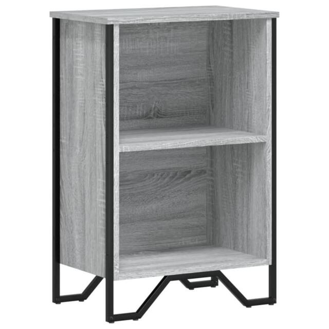 Berkfield Home Bookcase Grey Sonoma 50x31x74.5 cm Engineered Wood - image 1