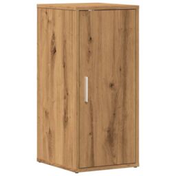Berkfield Home Shoe Cabinet Artisan Oak 32x35x70 cm Engineered Wood in Brown - Size: 32 x 35 x 70 cm - thumbnail 2