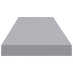 Berkfield Home Floating Wall Shelves 2 pcs Grey 90x23.5x3.8 cm MDF - thumbnail 5