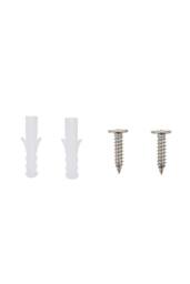 Living and Home 2pcs Wall-Mount Garment Rack Clothes Hanging Rod in Gold - thumbnail 9