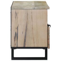 Berkfield Home Media Storage Cabinets & Racks with Drawer with Shelf with Storage White & Black - thumbnail 4