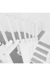 Living and Home 14 Pcs Non-Slip Self-Adhesive Stair Treads Slient (55 x 20 x 0.2cm) Light Grey - Size: 55 x 20 x 0.2 cm - thumbnail 3