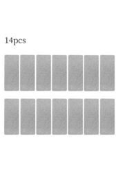 Living and Home 14 Pcs Non-Slip Self-Adhesive Stair Treads Slient (55 x 20 x 0.2cm) Light Grey - Size: 55 x 20 x 0.2 cm - thumbnail 6