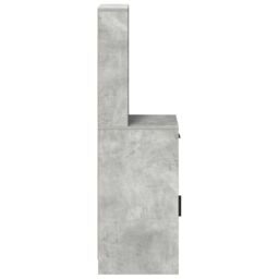 Berkfield Home Highboard Concrete Grey 40x41x135 cm Engineered Wood - Size: 40 x 41 x 135 cm - thumbnail 7