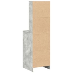 Berkfield Home Highboard Concrete Grey 40x41x135 cm Engineered Wood - Size: 40 x 41 x 135 cm - thumbnail 8