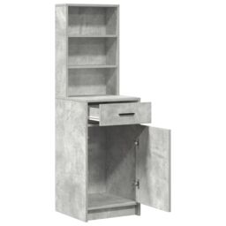 Berkfield Home Highboard Concrete Grey 40x41x135 cm Engineered Wood - Size: 40 x 41 x 135 cm - thumbnail 5