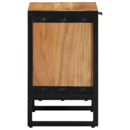 Berkfield Home Bedside Cabinet 40x30x50 cm Solid Wood Acacia in Brown - Size: 40 x 30 x 50 cm - thumbnail 6