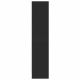 Berkfield Home Decorative Bookcase Black 60x24x109 cm Engineered Wood - Size: 60 x 24 x 109 cm - thumbnail 5