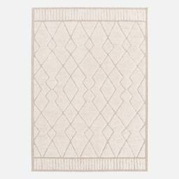 sweeek Interior Rug With Berber Pattern Beige & Cream - Size: 80 cm x 150 cm - thumbnail 1