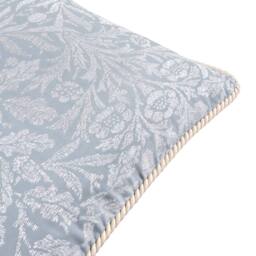 Morris & Co Acorn Tonal Jacquard Cushion in Baby Blue - Size: 50 cm x 50 cm - thumbnail 3