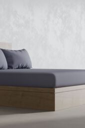 Panda London 100% Bamboo Pillowcases in Dark Grey - thumbnail 3