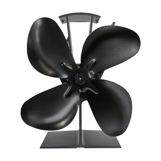 OKO Bio Ethanol Fires OKO Premium Heat Powered Stove Fan in Black - image 1