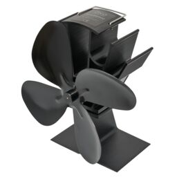 OKO Bio Ethanol Fires OKO Premium Heat Powered Stove Fan in Black - thumbnail 2