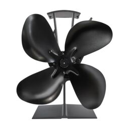 OKO Bio Ethanol Fires OKO Premium Heat Powered Stove Fan in Black