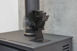OKO Bio Ethanol Fires OKO Premium Heat Powered Stove Fan in Black - thumbnail 3