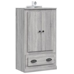 Berkfield Home Highboard Grey Sonoma 60x35.5x103.5 cm Engineered Wood - thumbnail 5